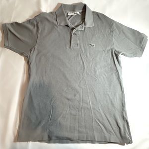 Lacoste Men’s Classic Fit Gray Polo - Size L